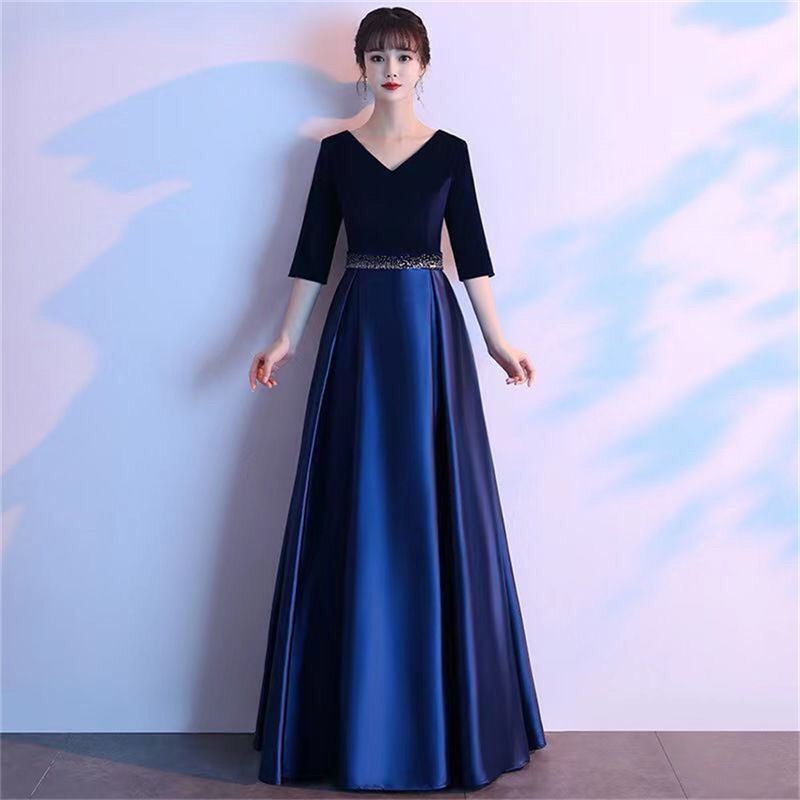 Robe Longue de Style Collège p - Woman Formal Wear avis et prix