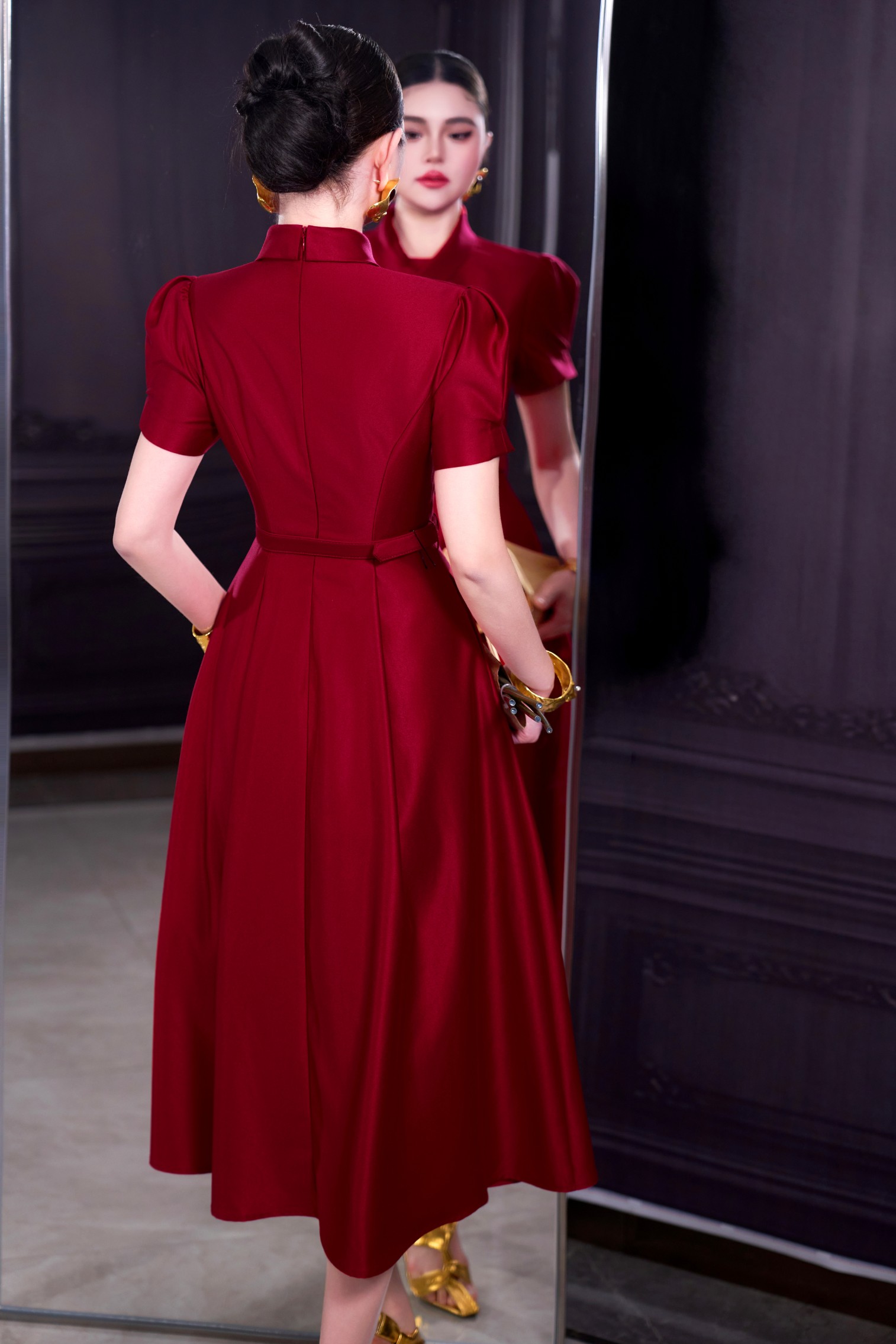 Robe rouge pour femme ZJYT, te - Women'S Red Formal Wear avis et prix