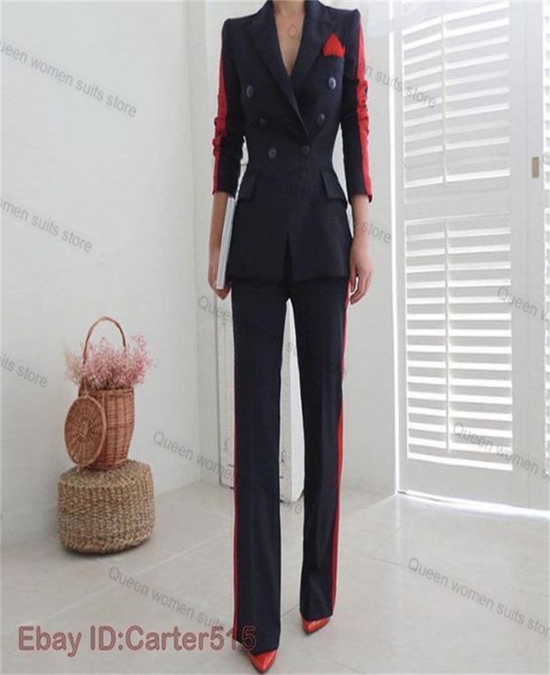Ensemble 2 pièces blazer et pa - Women'S Red Formal Wear avis et prix